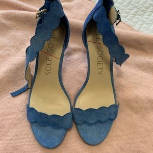 Blue Sole Society Heels (worn once)